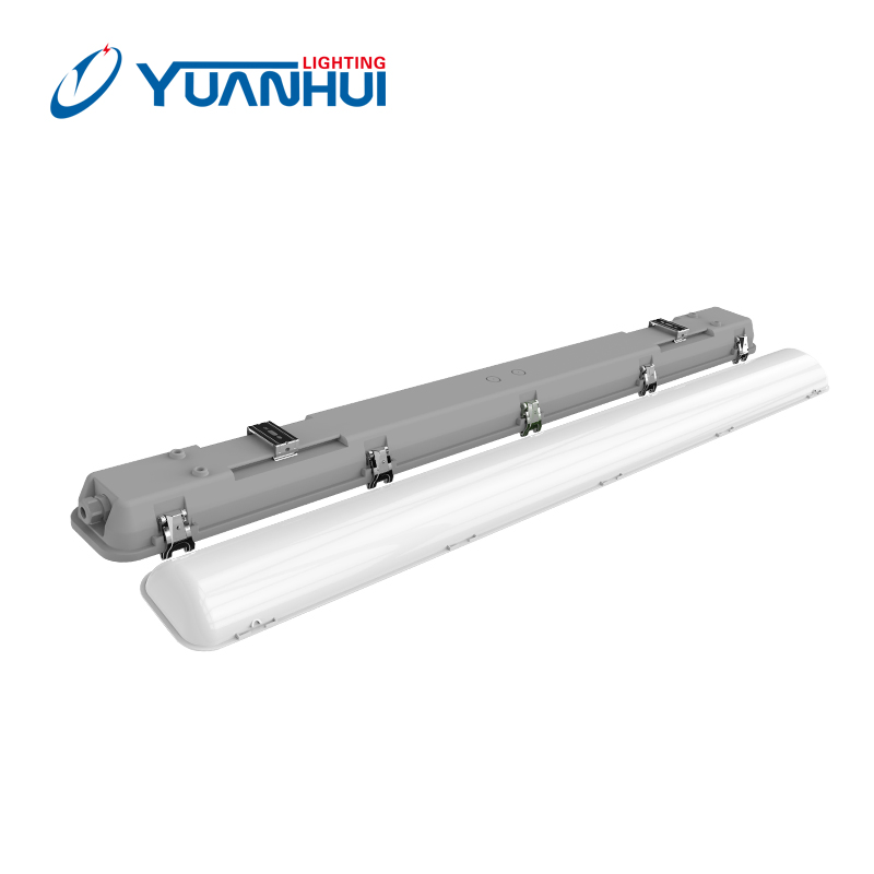Non Corrosive IP65 Fittings, Waterproof Tri-Proof LED Industrial Lighting with 5 Years Warranty