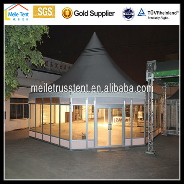 High Peak Large Wedding Event Party Exhibition China Glass Dometent