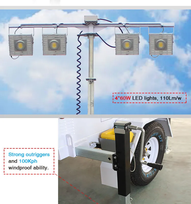 Mobile LED Light Tower 2