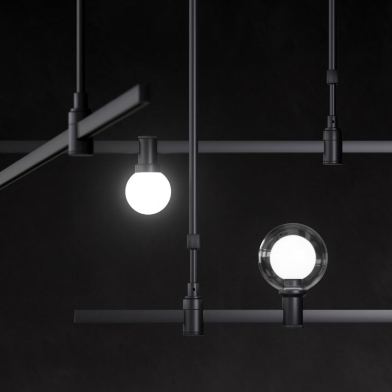 Modern DC48V Low Voltage LED Track Lighting for Stylish Home Decor