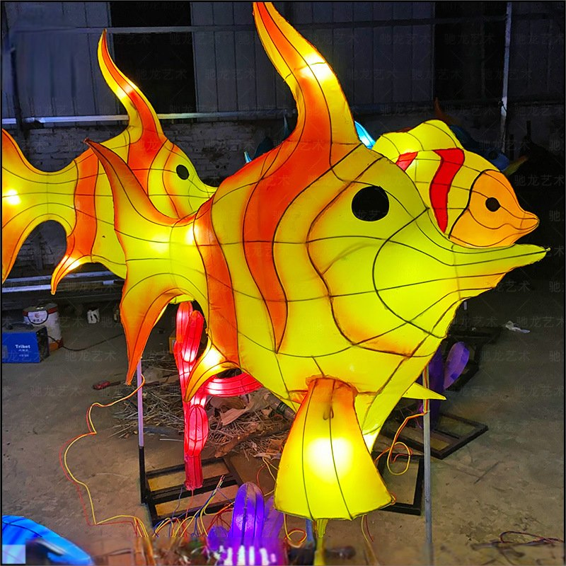 Outdoor Christmas Decor Event Decorative Lighting Easter LED Resin Rabbit Animal Statues Lantern