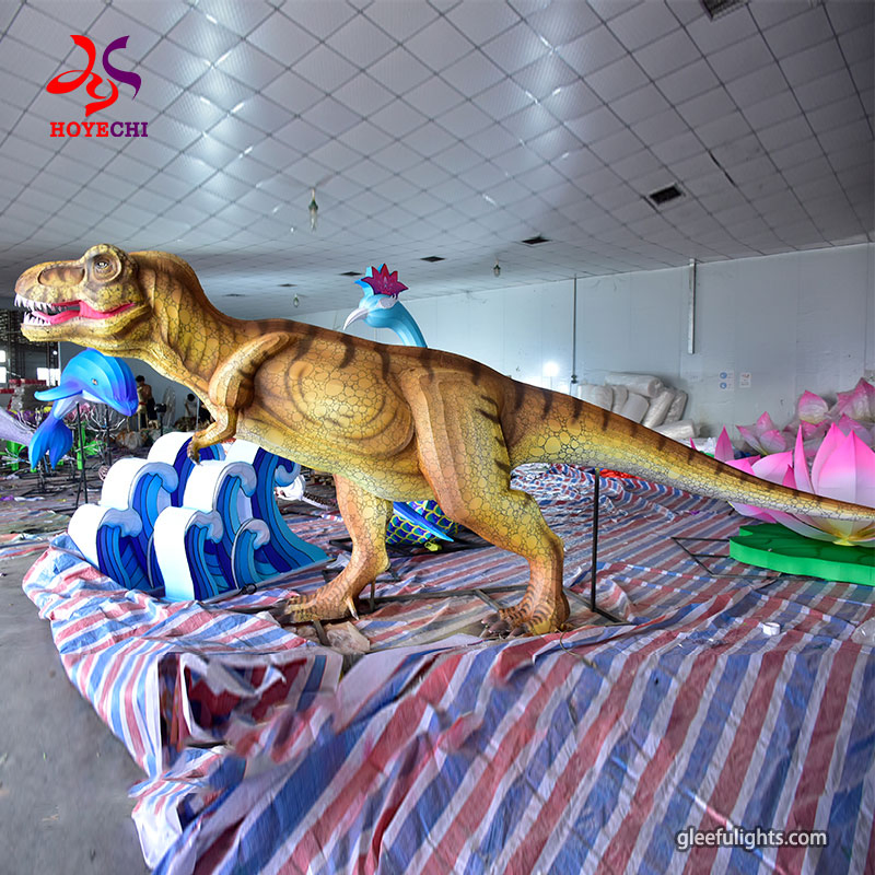 Chinese Traditional Lantern Handmade Animal Lantern Outdoor Decorative Lamp