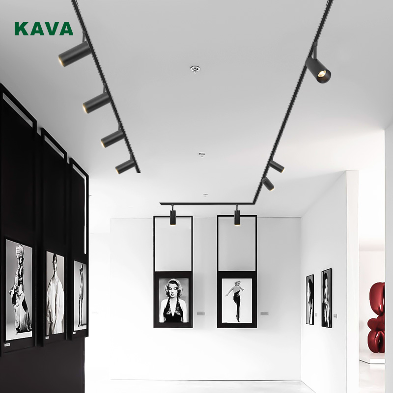 Low Price DC48V Low Voltage Indoor Magnetic LED Spot Light Home Ceiling Down Light Aluminum Track Lighting