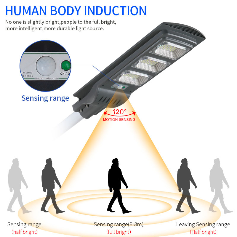 Industrial Solar Street Lights, Solar LED Light, Solar Sensor Street Light Security Lighting