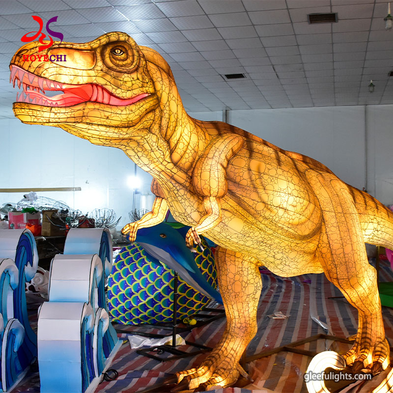 Chinese Traditional Lantern Handmade Animal Lantern Outdoor Decorative Lamp