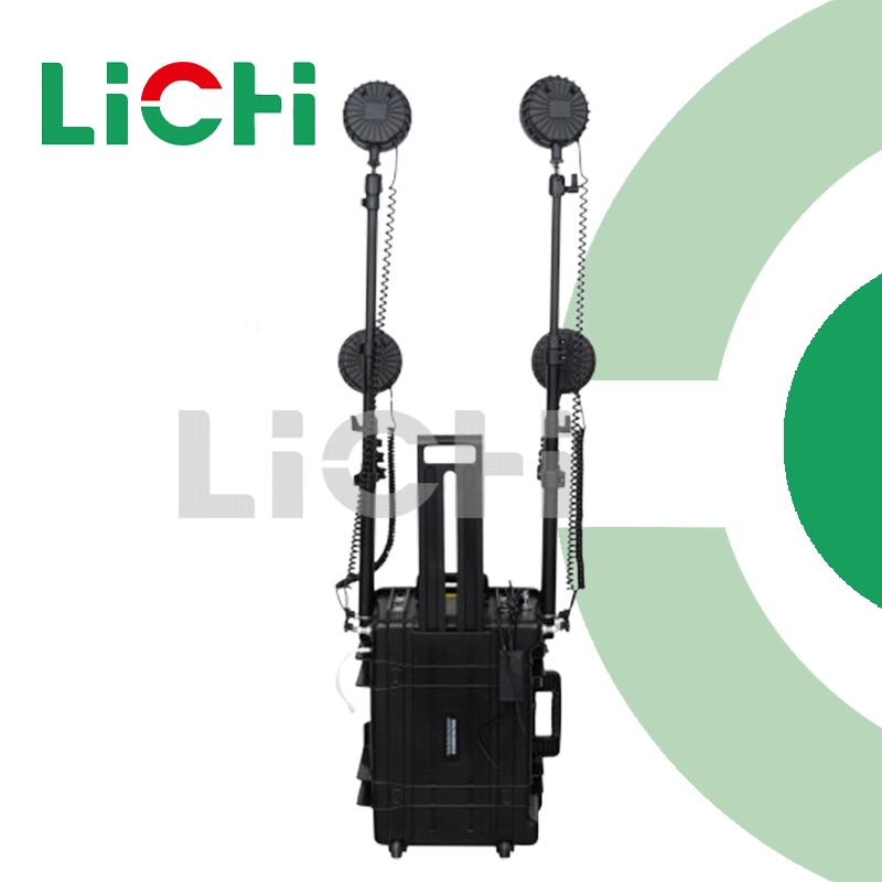 160W Illuminated Lamp 12V Outdoor Security Lighting Portable Light Tower