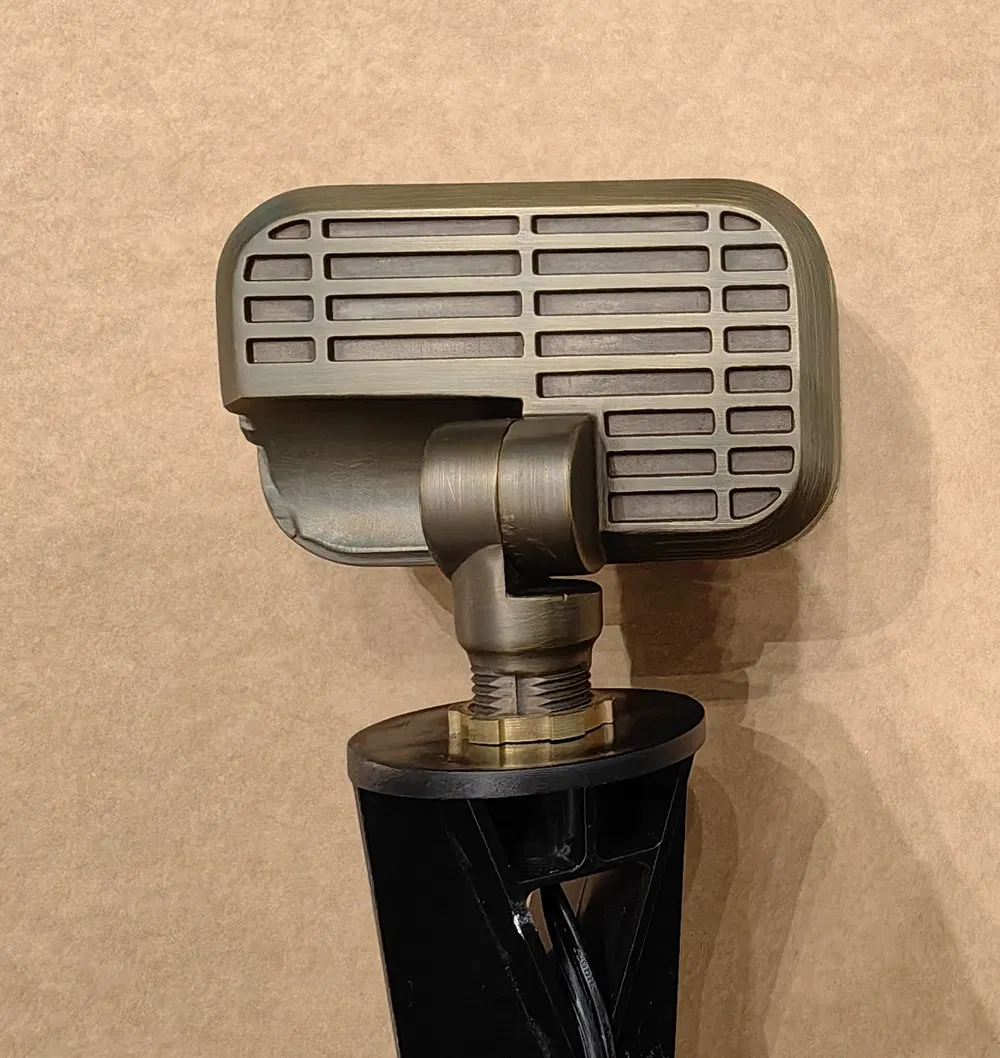 8-16V AC/DC Brass Durable Outdoor Landscape Wall Washer Flood Security Lighting in Bronze