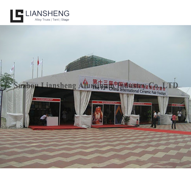 Big Event for Singapore Tentage Fair with 850g Blackout White PVC