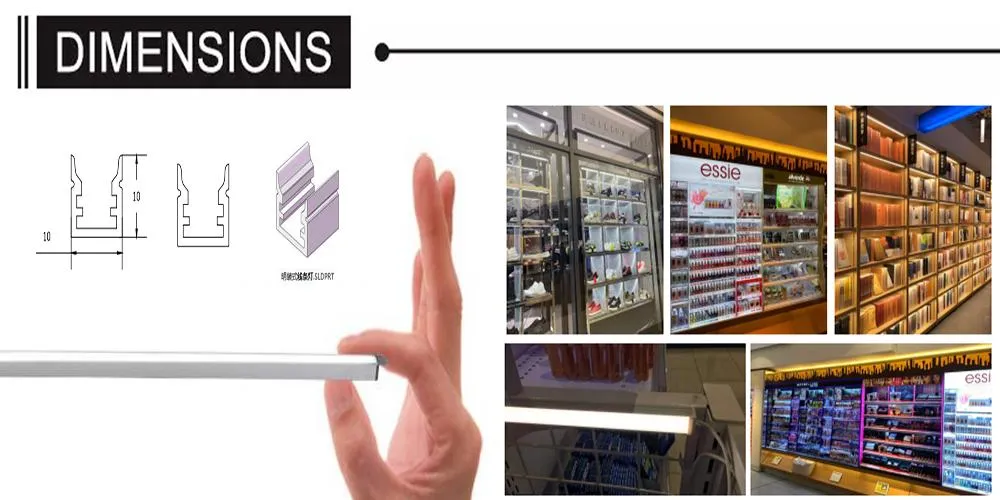 LED Shelf Light Detail