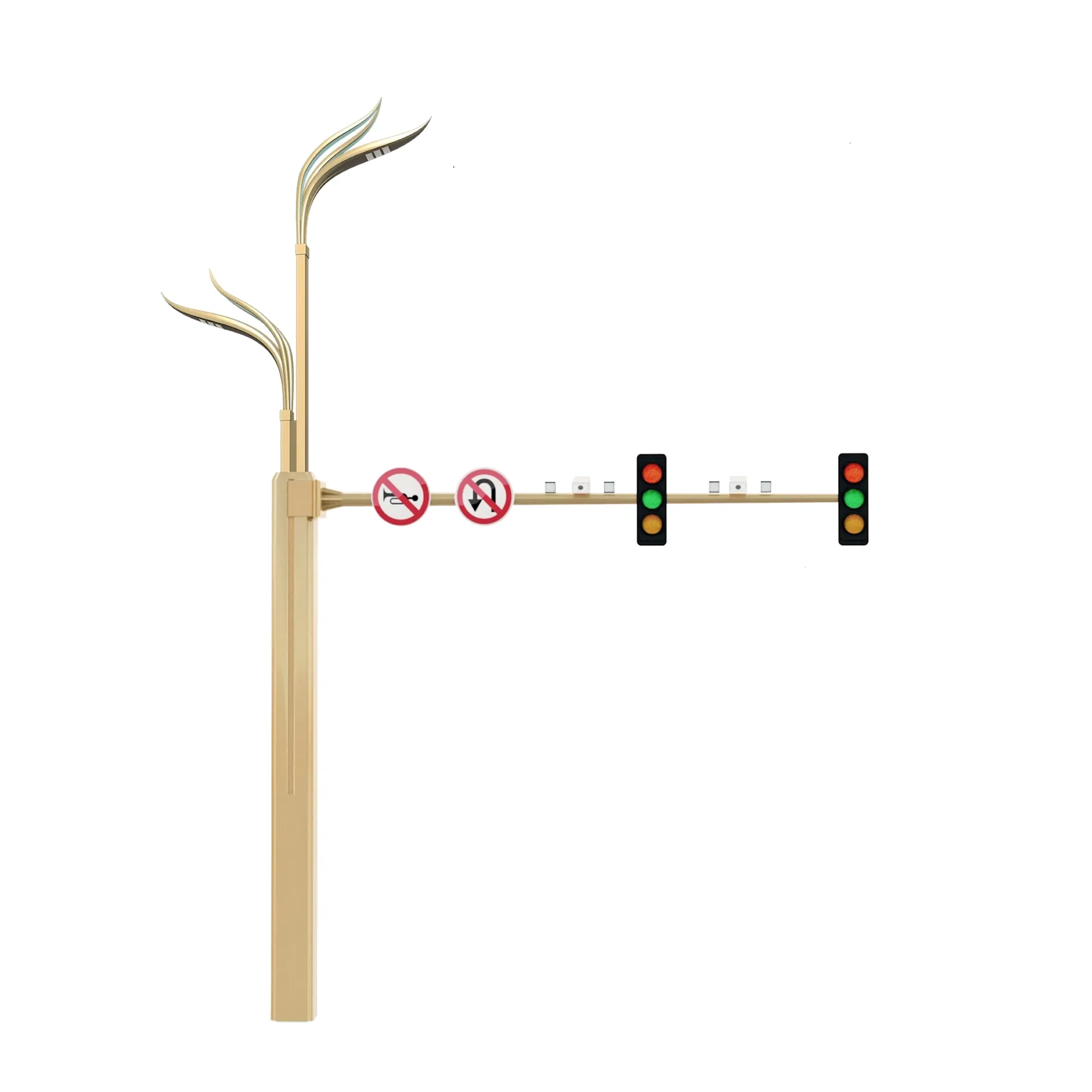 Innovative Solar-Powered Smart Street Lighting for Urban Areas