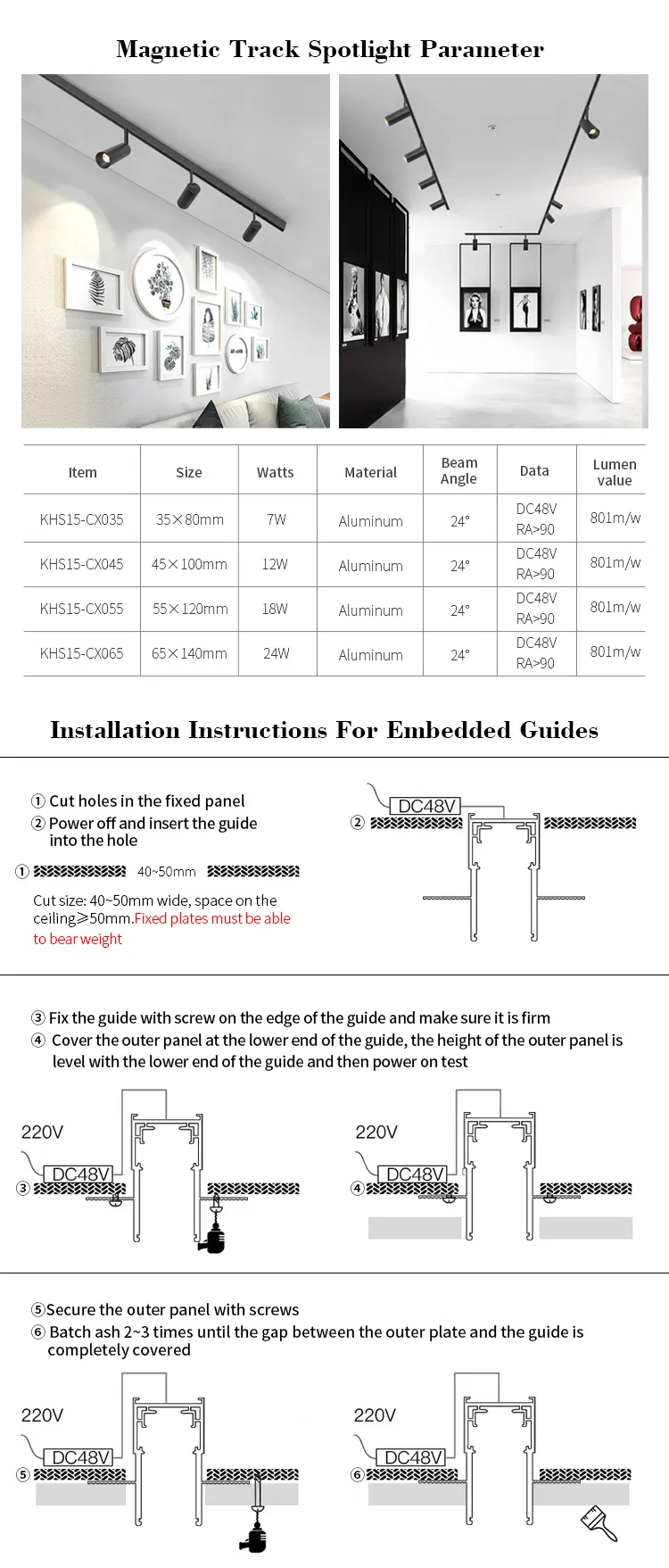 Track Light Display 5