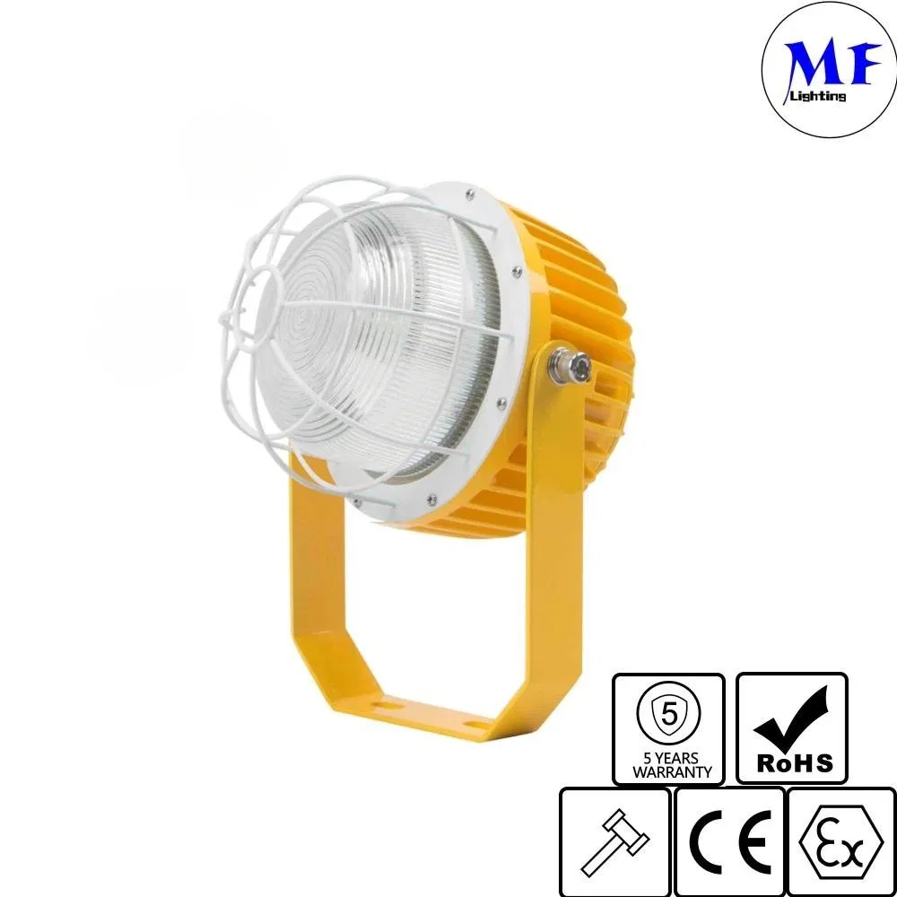 LED Explosion Proof Industrial High Bay Lamps for Oil and Gas Industry Light Workshop Manufacturing Shop Lighting IP66 Waterproof
