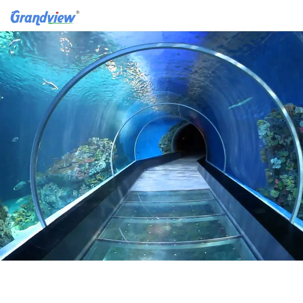 Plexiglass Acrylic Tunnel for Underwater World