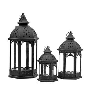 Metal Candle Lantern 2