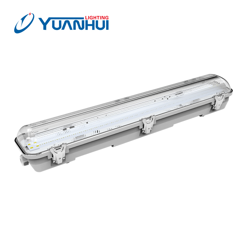 Non Corrosive IP65 Fittings, Waterproof Tri-Proof LED Industrial Lighting with 5 Years Warranty