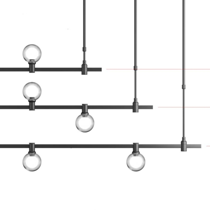 Modern DC48V Low Voltage LED Track Lighting for Stylish Home Decor