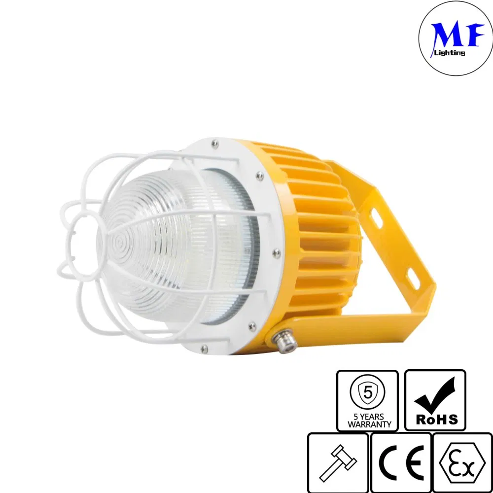 LED Explosion Proof Industrial High Bay Lamps for Oil and Gas Industry Light Workshop Manufacturing Shop Lighting IP66 Waterproof