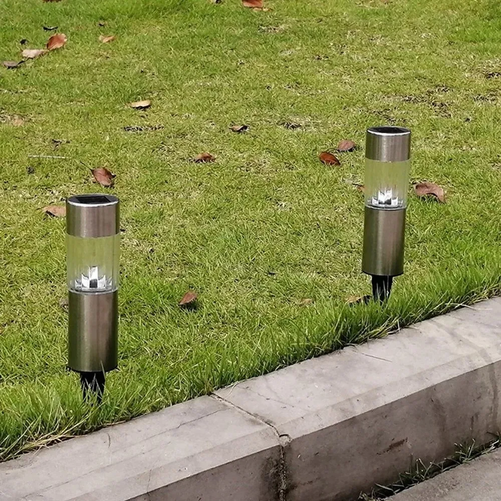 Outdoor Waterproof LED Garden Lawn Lamp Solar Power Pathway Lamp Landscape Lighting