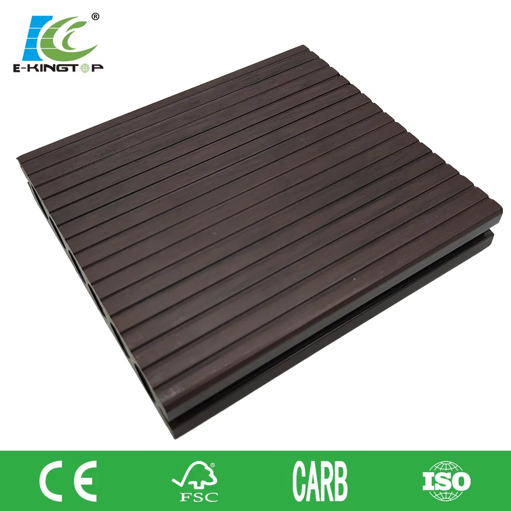 Competitive Price Fine Grooves Non-Slip Hot Sale Outdoor Flooring WPC Decking Prices