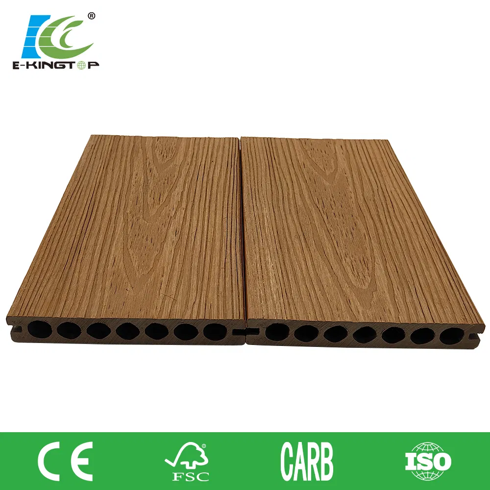 Competitive Price Fine Grooves Non-Slip Hot Sale Outdoor Flooring WPC Decking Prices