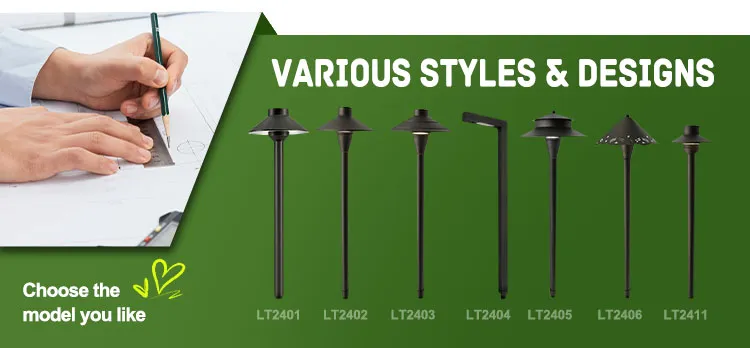 Landscape Path Light Detail