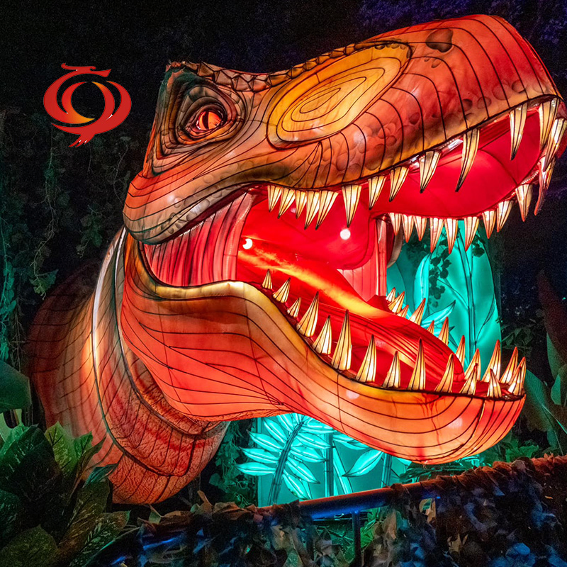 Yyl-Zm Outdoor Decorative Fabric Lanterns Traditional Chinese Animal Lantern Show