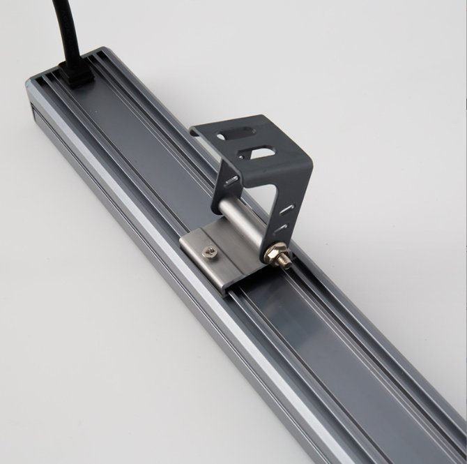DMX Addressable LED Lighting Aluminum Profile Fixture Architectural Brilliance Linear Wall Washer