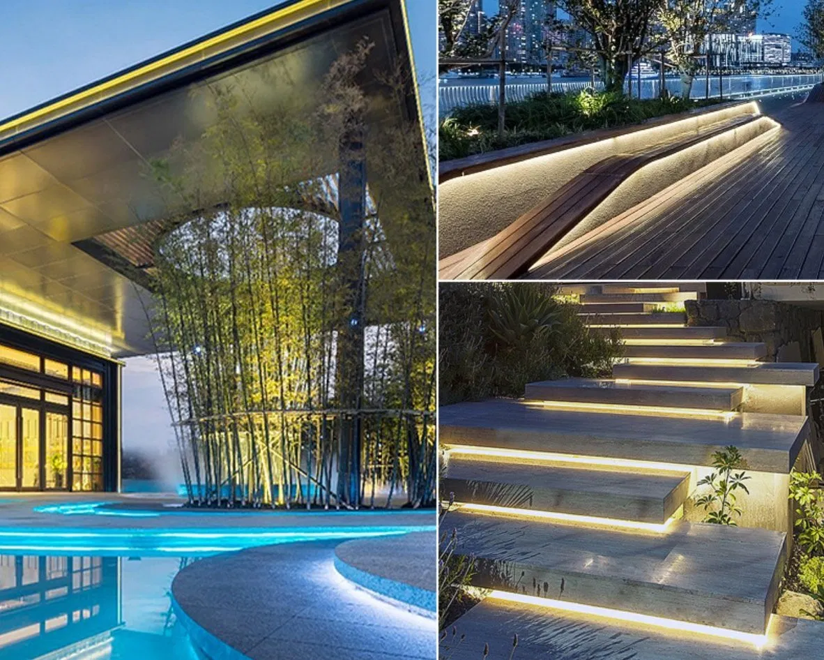 New Innovation LED Flexible Wall Washer Light 24W 24V Dimmable Outdoor LED Lights Wall Washer for Architectural Lighting