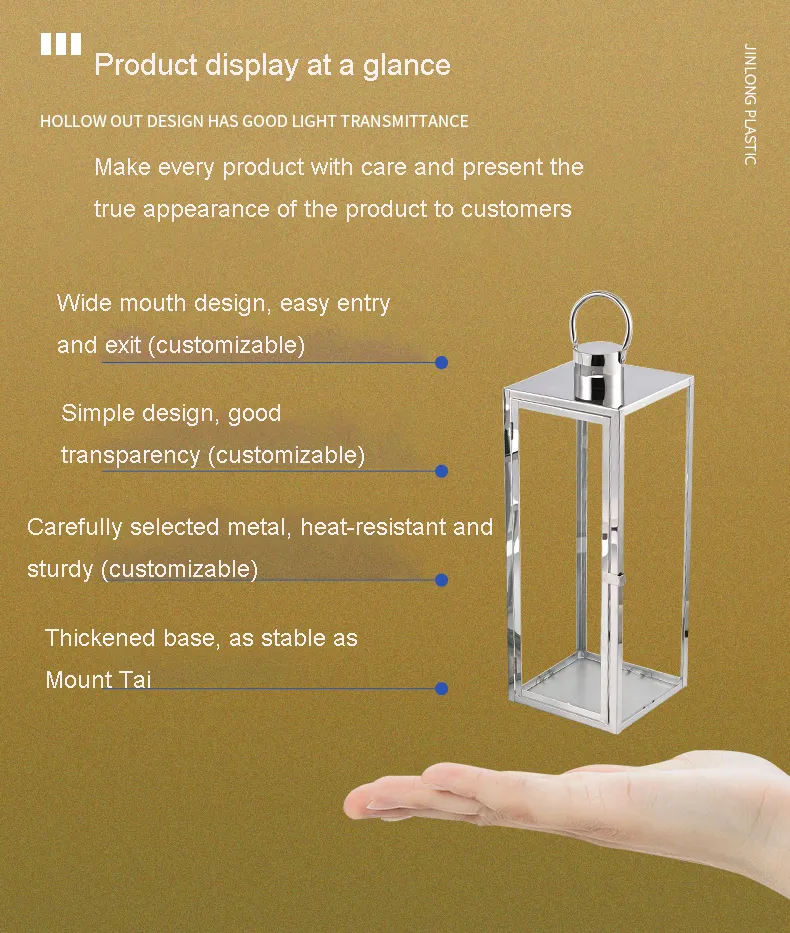 Modern Decorative Lantern Candle Holder