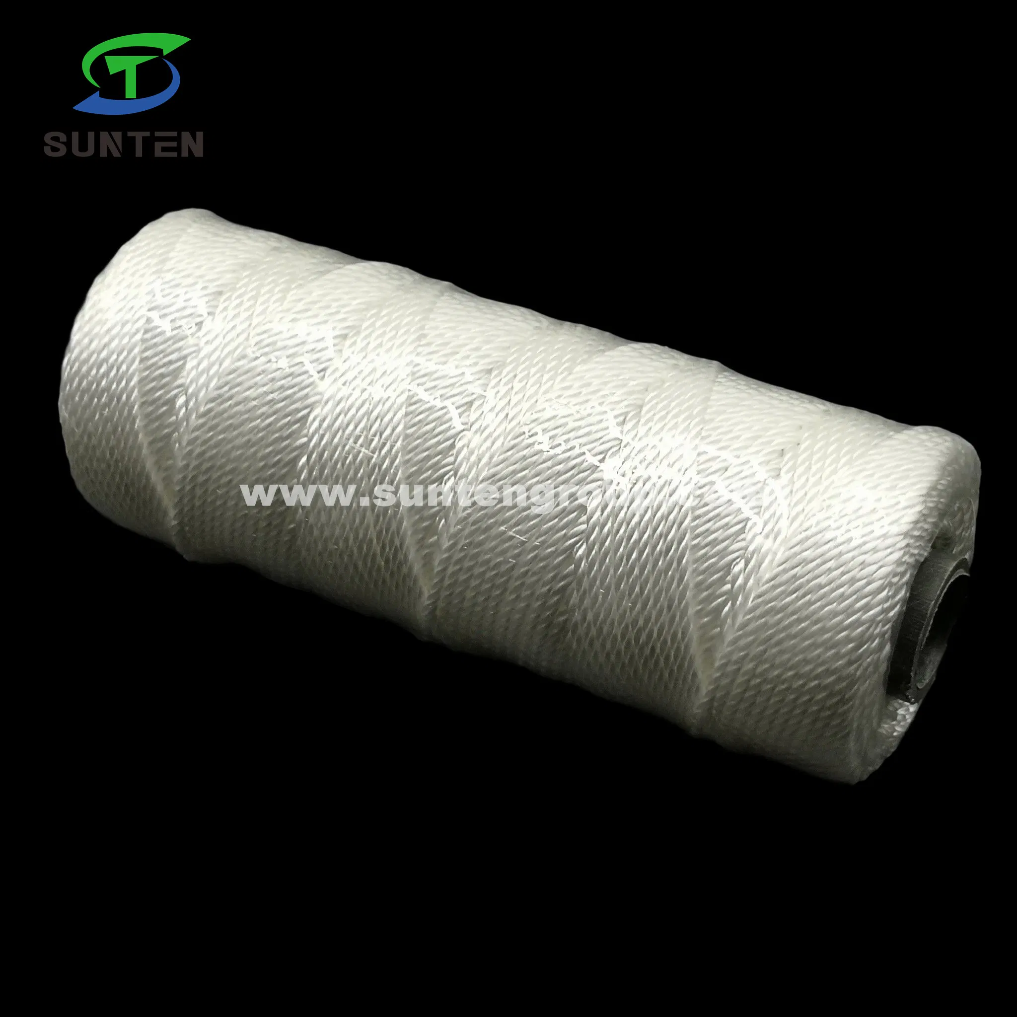 High Tenacity White PE/PP/Polyester/Nylon Plastic Twisted/Braided/Braid/Baler/Thread/Packing Line/Fishing Net String by Spool/Reel/Bobbin/Hank