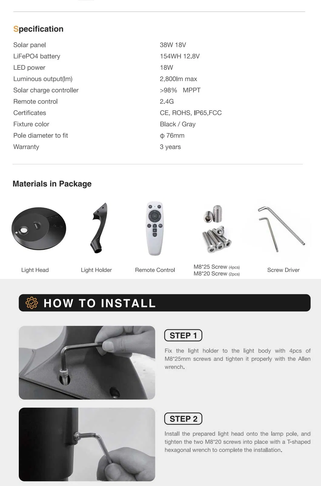 Solar Light Detail 2