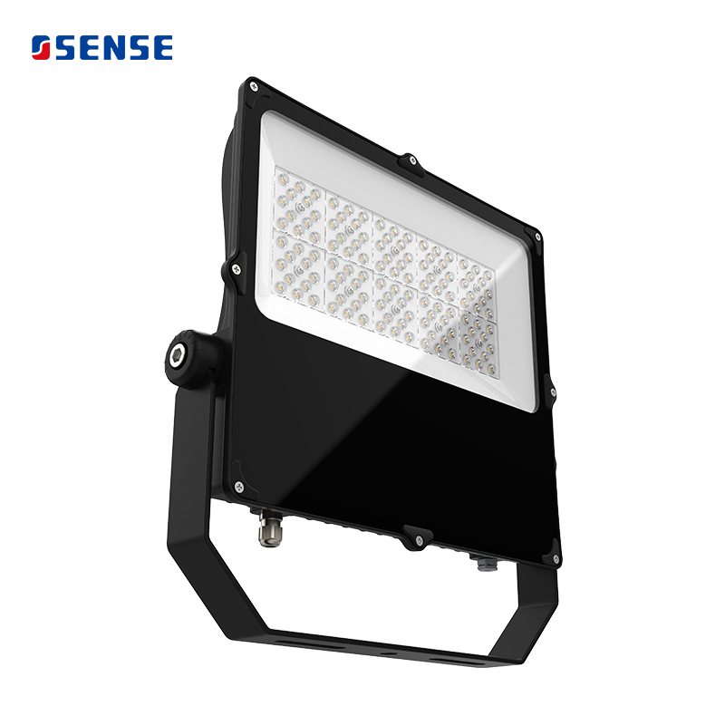 Glass Cover LED Flood Light Industrial Lighting with Microwave Induction Function Optional