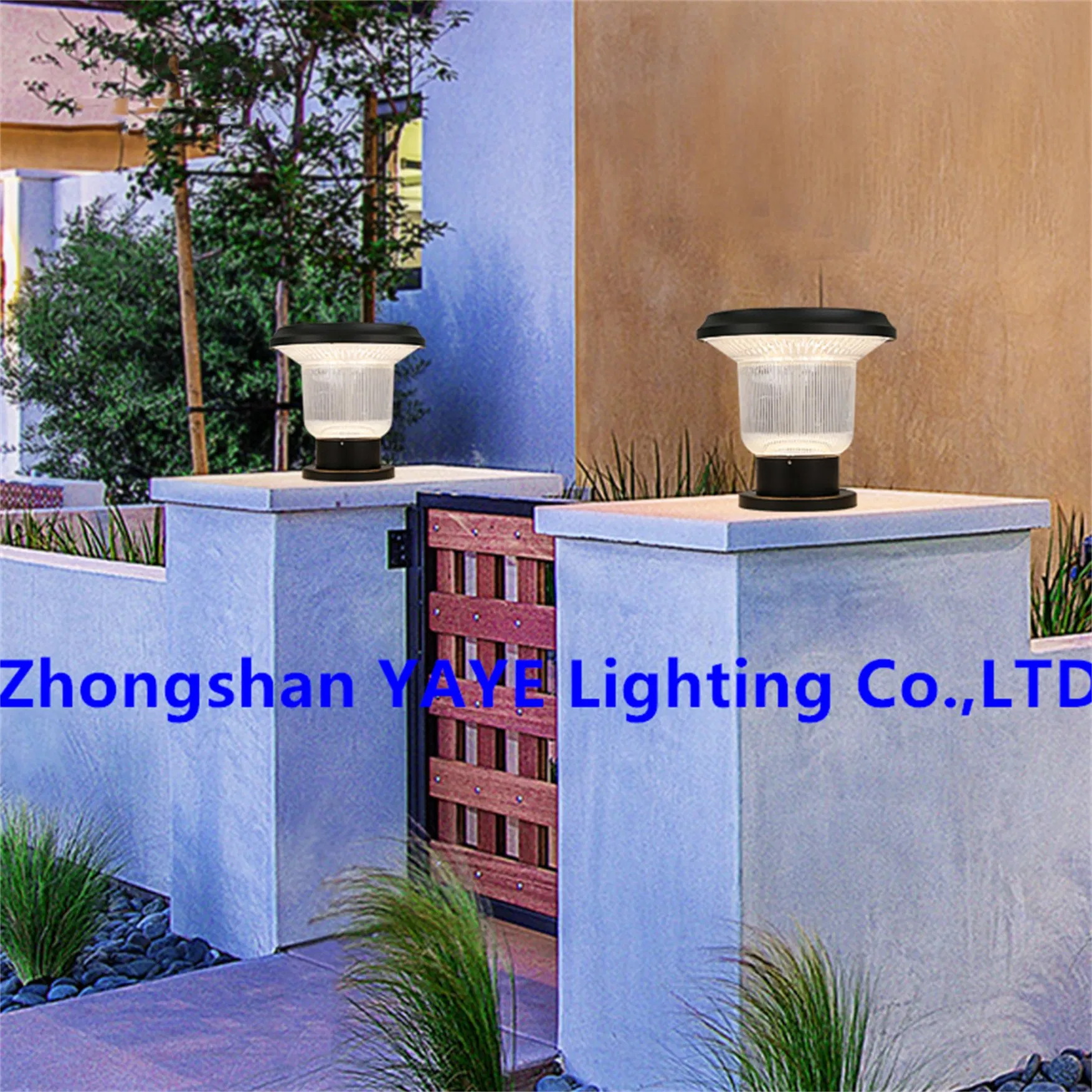 Yaye Hot Sell Product Waterproof IP67 Aluminum Solar LED Garden Pillar Pathway Lighting Outdoor Waterproof IP66 3 Years Warranty 3years Warranty