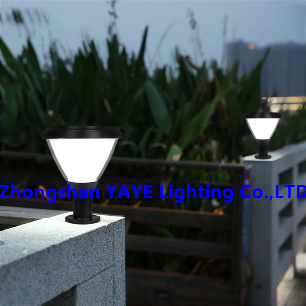 Solar LED Garden Pillar Lighting