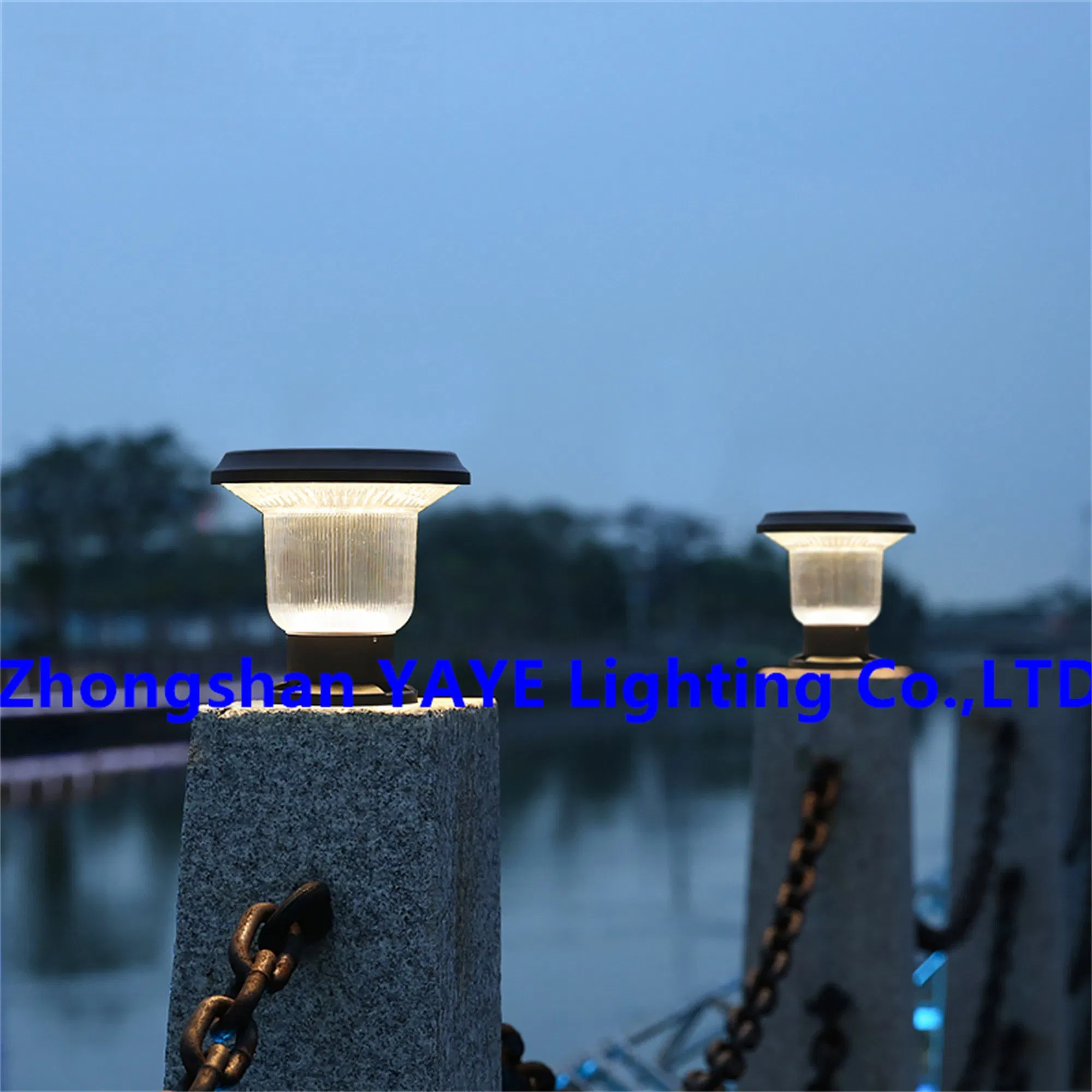 Yaye Hot Sell Product Waterproof IP67 Aluminum Solar LED Garden Pillar Pathway Lighting Outdoor Waterproof IP66 3 Years Warranty 3years Warranty