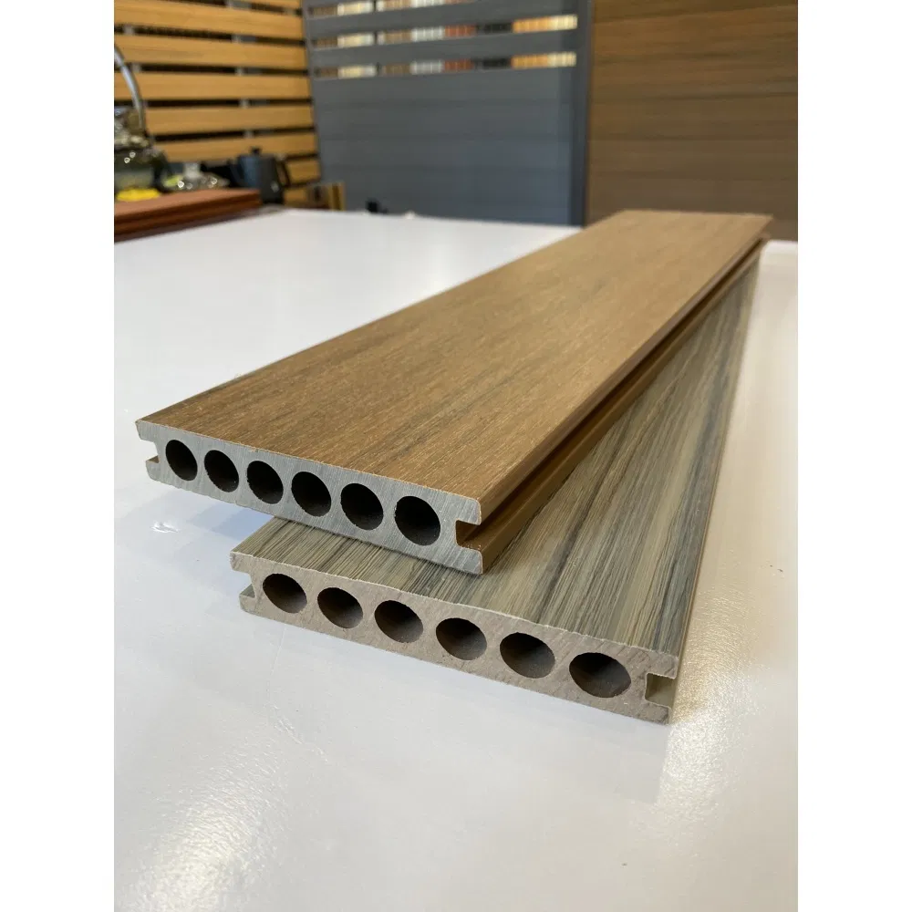Stable Quality Composite Outdoor WPC Decking Floor Outdoor Use Co-Extrusion Material WPC Decking