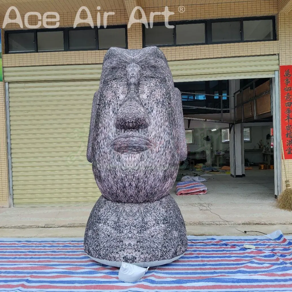 Inflatable Moai Statue 1