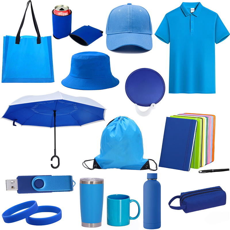 Hot Selling Custom Logo Marketing Business Event Cheap T-Shirts Caps Promotional Campaign Election Items