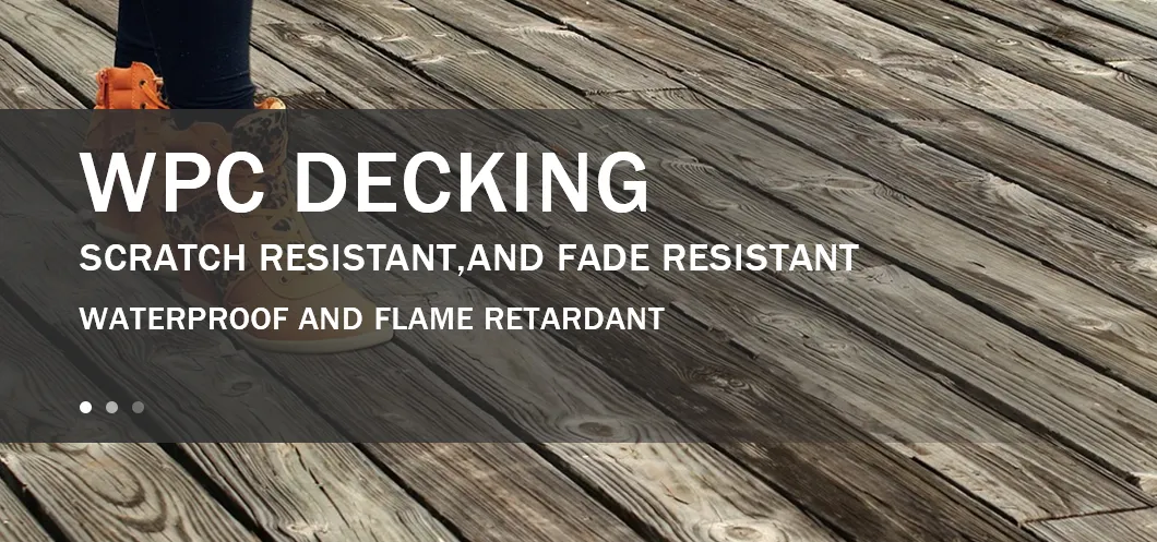 WPC Flooring Wood Plastic Composite Decking