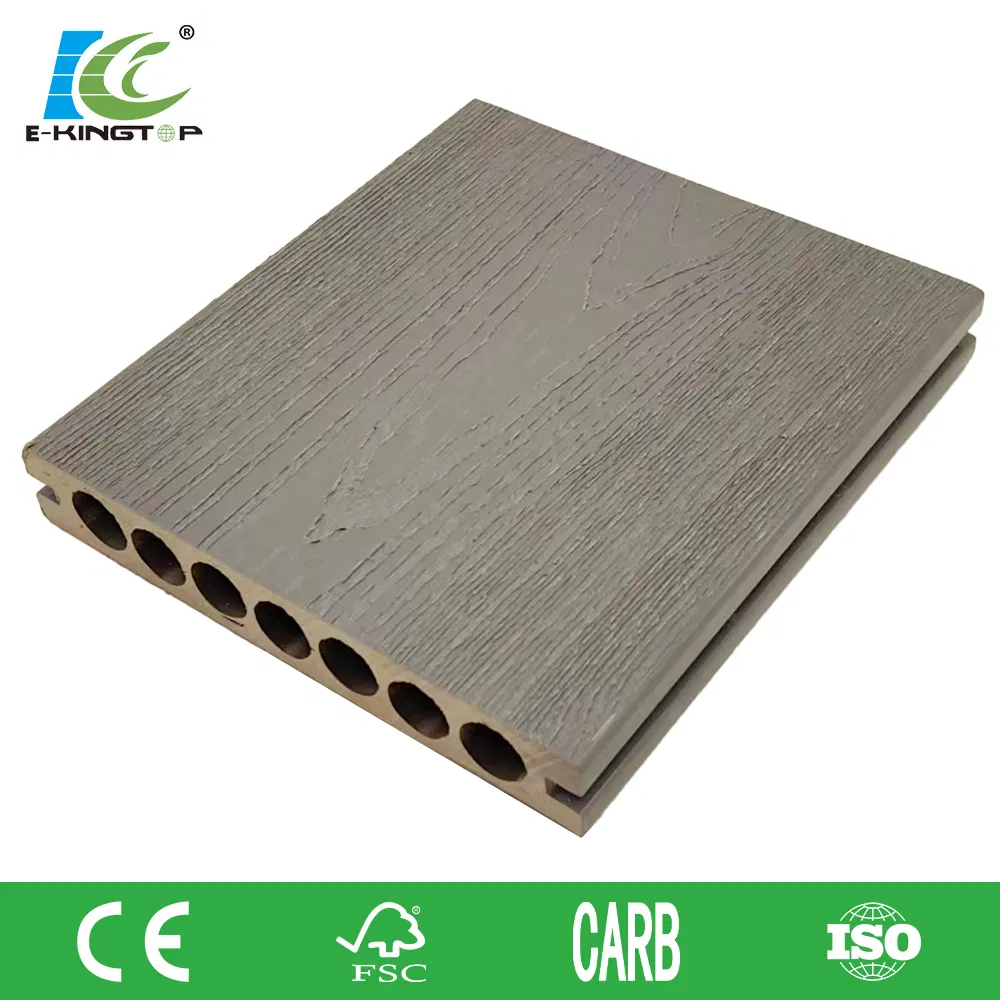 Competitive Price Fine Grooves Non-Slip Hot Sale Outdoor Flooring WPC Decking Prices