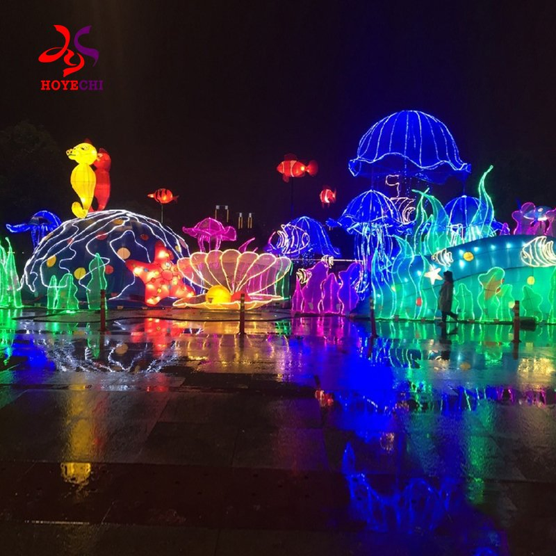 Large Decorative Lamp Customized Decorative Lantern Lights Festival Lantern Show