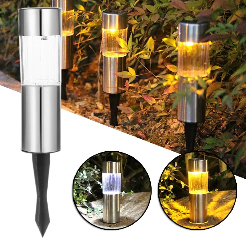 Outdoor Waterproof LED Garden Lawn Lamp Solar Power Pathway Lamp Landscape Lighting