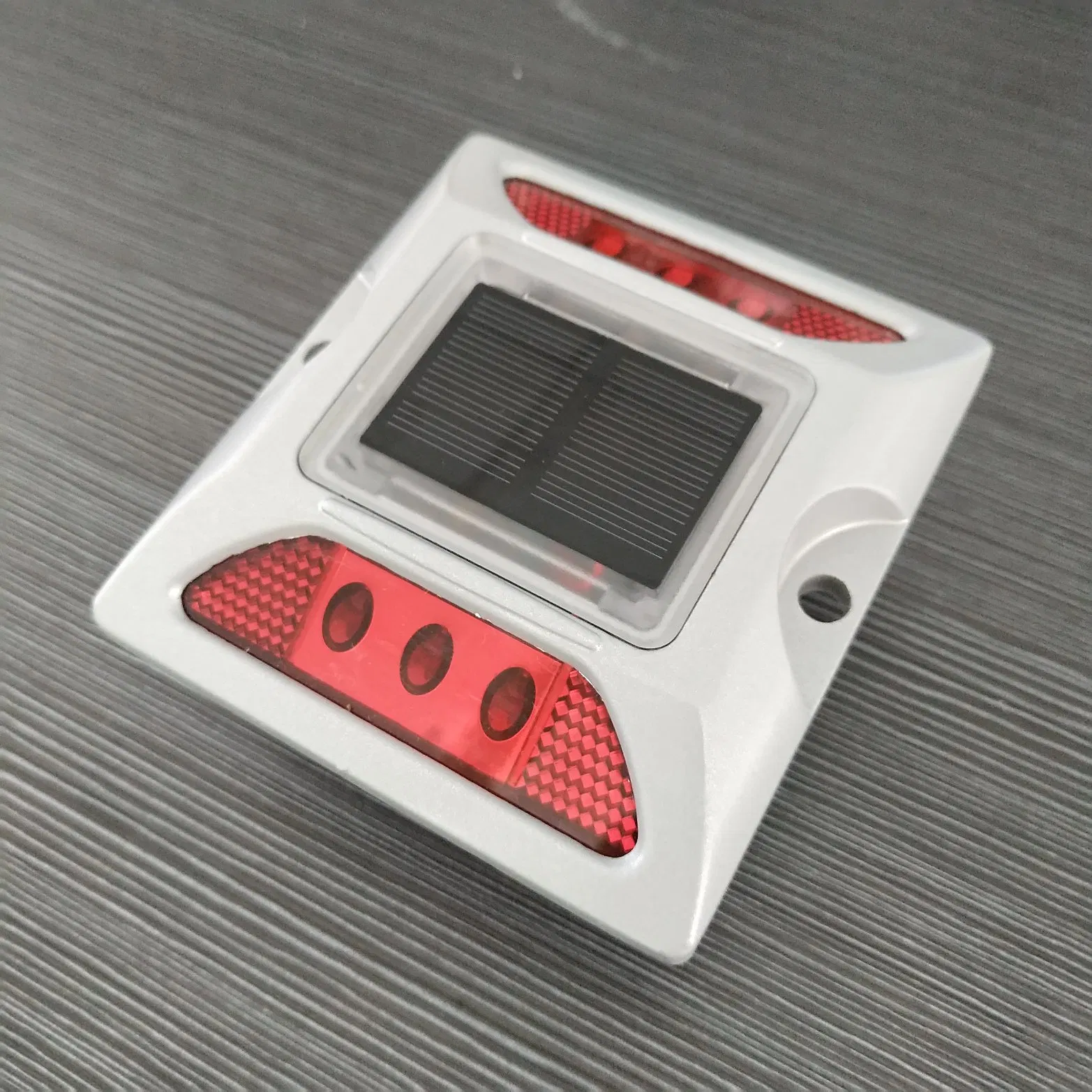 Aluminum Alloy 5 Colors Solar Pathway Motorway Marker Road Stud Airport Lighting Waterproof IP68