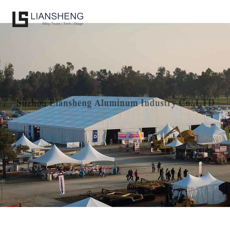 Big Event for Singapore Tentage Fair with 850g Blackout White PVC