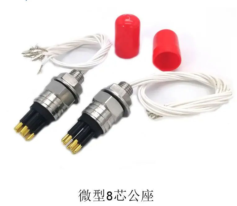 IP69K Wet Cable Waterproof Plug Marine Double Male Female Subsea Underwater Connector