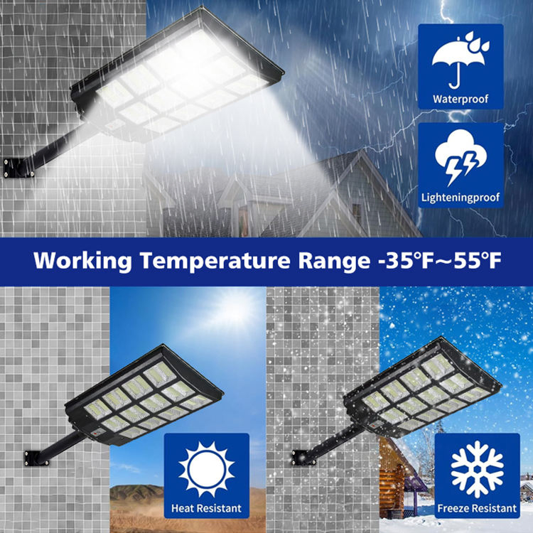 Waterproof All-in-One Solar Street Lighting for Outdoor Security