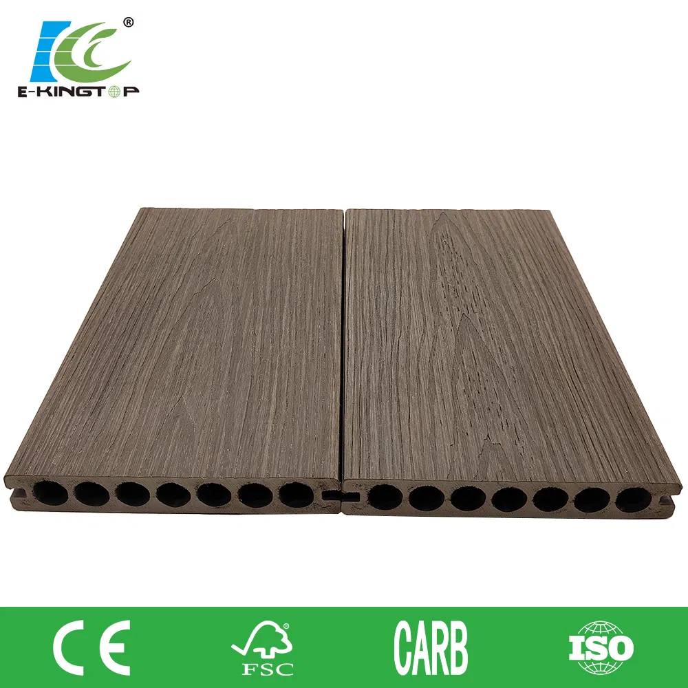 Competitive Price Fine Grooves Non-Slip Hot Sale Outdoor Flooring WPC Decking Prices