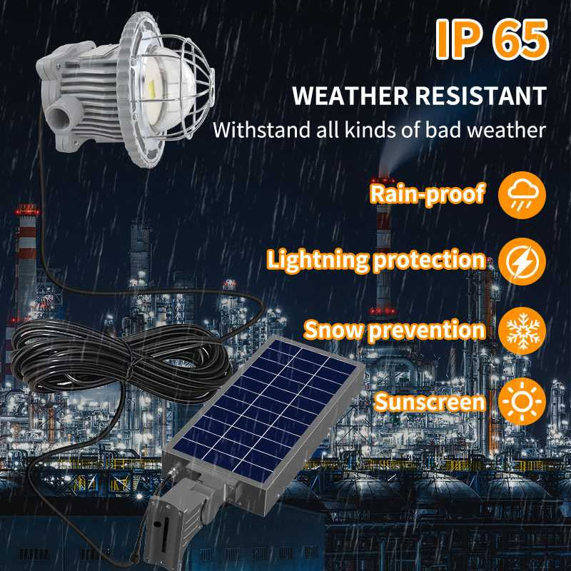 Solar Powered Worksite Lighting Hazardous Area Lighting