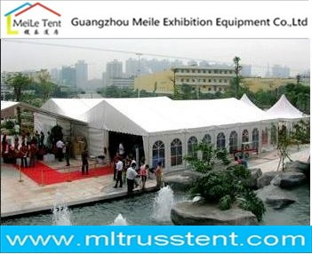 White PVC Canvas Outdoor Events Chuppah for Wedding