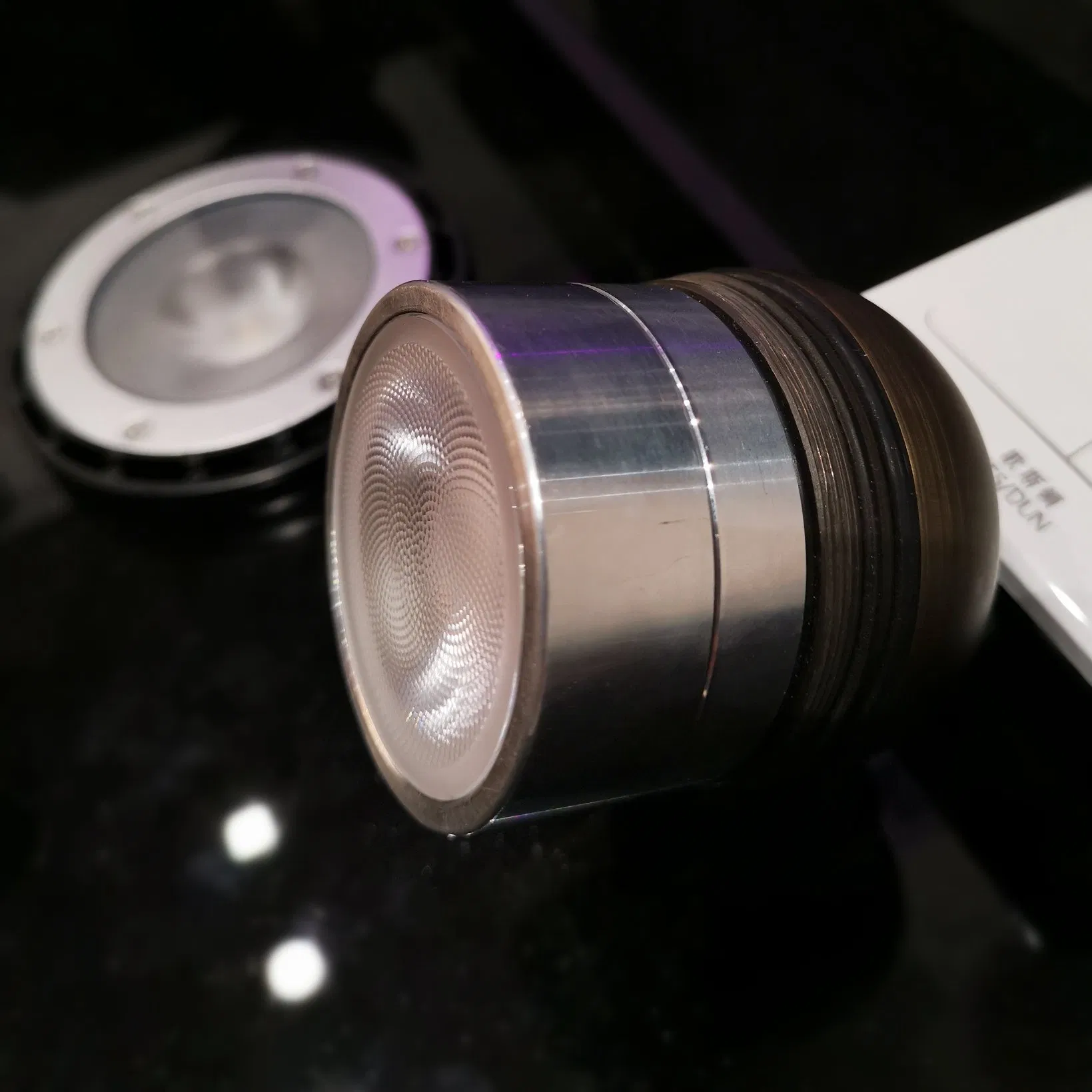 Integrated LED Brass Spotlight Uplight Low Voltage Outdoor Waterproof Landscape Lighting